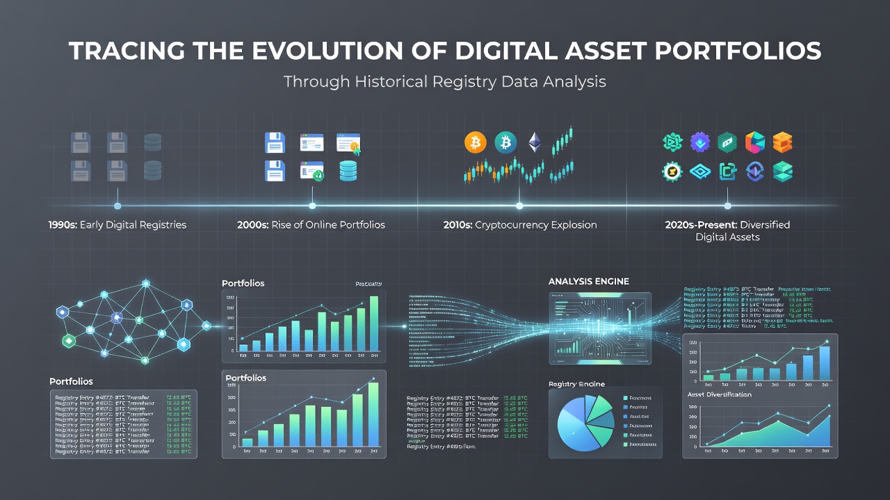 Tracing the Evolution of Digital Asset Portfolios Through Historical Registry Data Analysis